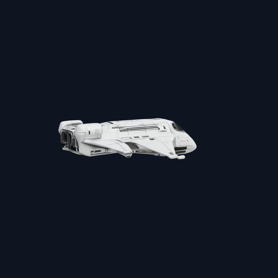 Futuristic Spaceship Model Pack